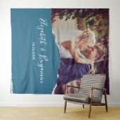 Tenture Fond de photomaton pour couple moderne de mariage (En situation (horizontale))