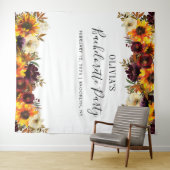 Tenture Fond de photomaton pour enterrement de vie de jeun (En situation (horizontale))