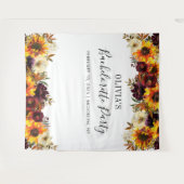 Tenture Fond de photomaton pour enterrement de vie de jeun (Devant (Horizontal))