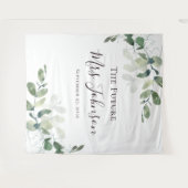 Tenture Fond de photomaton pour future Mme Eucalyptus (Devant (Horizontal))