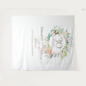 Tenture Fond de photomaton pour le 30e anniversaire de mar (Devant (Horizontal))