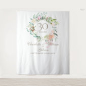 Tenture Fond de photomaton pour le 30e anniversaire de mar (Devant)