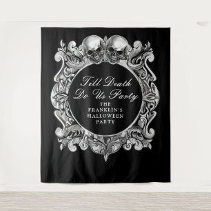 Tenture Fond de photomaton pour soirée d'Halloween 'Jusqu'