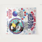 Tenture Fond de publicité pour cirque (Devant (Horizontal))