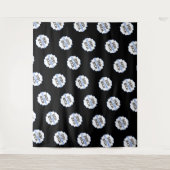 Tenture Fond de répétition de marche Logo de l'entreprise  (Devant)