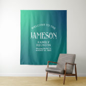 Tenture Fond de réunion de famille Gradient moderne person (En situation)