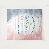 Tenture Fond de Révélation du Sexe Moderne Twinkle Twinkle (Devant (Horizontal))