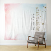 Tenture Fond de Révélation du Sexe Twinkle Twinkle (En situation (horizontale))