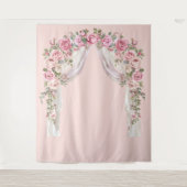 Tenture Fond de roses (Devant)