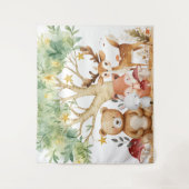 Tenture Fond de scène Animaux de la Forêt Enchantée (Devant)