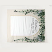 Tenture Fond de scène botanique aquarelle beige Arche Mode (Devant (Horizontal))