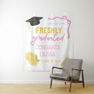 Tenture Fond de scène de remise de diplômes Limonade fraîc