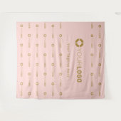 Tenture Fond de scène d'événement commercial avec logo rép (Devant (Horizontal))