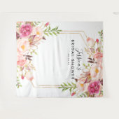 Tenture Fond de scène floral rustique pour enterrement de (Devant (Horizontal))