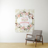 Tenture Fond de scène Miss ONEderful pour anniversaire, Ba (En situation)