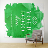 Tenture Fond de scène personnalisé pour événement de foire (En situation (horizontale))