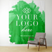 Tenture Fond de scène personnalisé pour événement de foire (En situation)