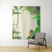 Tenture Fond de scène photo de jungle tropicale (En situation)