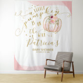 Tenture Fond de scène pour Baby Shower pour une petite fil (En situation)