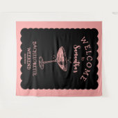 Tenture Fond de scène pour enterrement de vie de jeune fil (Devant (Horizontal))