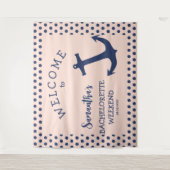 Tenture Fond de scène pour enterrement de vie de jeune fil (Devant)