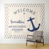 Tenture Fond de scène pour enterrement de vie de jeune fil (En situation (horizontale))