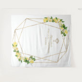 Tenture Fond de scène pour la Sainte Communion aux fruits  (Devant (Horizontal))