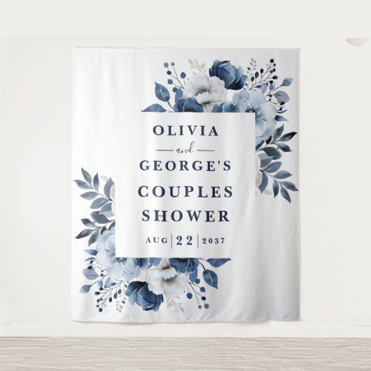 Tenture Fond de scène pour une fête de couples à fleurs de (Devant)