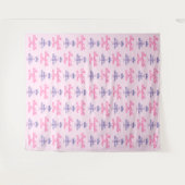 Tenture Fond de scène répétitif pour fille de 1 an pour so (Devant (Horizontal))