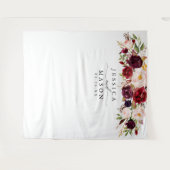 Tenture Fond de scène Rustique Bourgogne Marsala - Photobo (Devant (Horizontal))