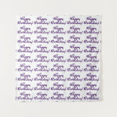 Tenture Fond de selfie pour Joyeux Anniversaire écriture v (Devant)