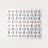 Tenture Fond de selfie pour le logo de la campagne élector (Devant (Horizontal))