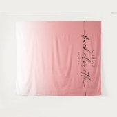 Tenture Fond de stand de fête de Bachelorette Ombré Photob (Devant (Horizontal))