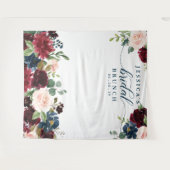 Tenture Fond de stand de mariage en Bourgogne ensoleillé p (Devant (Horizontal))