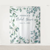 Tenture Fond de stand photo chic pour Baby Shower champêtr (Devant)