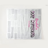 Tenture Fond de stand photo de Bat Mitzvah graffiti pour f (Devant (Horizontal))