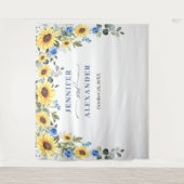 Tenture Fond de stand photo de mariage Eucalyptus élégant (Devant)