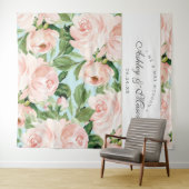 Tenture Fond de stand photo de mariage Shabby Chic (En situation (horizontale))