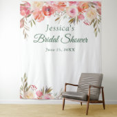 Tenture Fond de stand photo de mariage Sweet Blush (En situation)