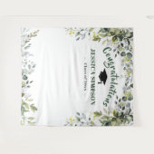 Tenture Fond de stand photo moderne à l'aquarelle d'eucaly (Devant (Horizontal))