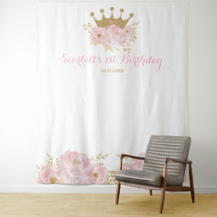 Tenture Fond de stand photo pour l'anniversaire de la prin