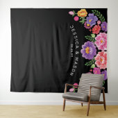 Tenture Fond de stand photo pour mariage Fiesta (En situation (horizontale))