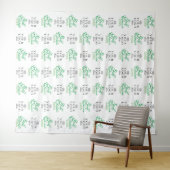 Tenture Fond de step and repeat classique de golf (En situation (horizontale))