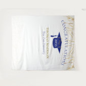 Tenture Fond de streamers faux modernes pour la remise des (Devant (Horizontal))