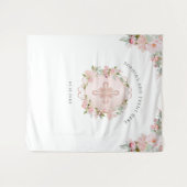 Tenture Fond de studio photo or rose doré, religieux (Devant (Horizontal))