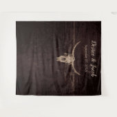 Tenture Fond de texture de crâne de taureau rustique weste (Devant (Horizontal))