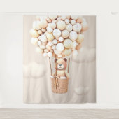 Tenture Fond de toile de fond de douche virtuelle neutre a (Devant)