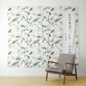 Tenture Fond de toile de fond de mariage à la verdure à l' (En situation (horizontale))