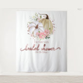 Tenture Fond de toile de fond de mariage automnal citrouil (Devant)