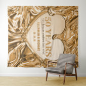 Tenture Fond de toile de fond de mariage pour anniversaire (En situation (horizontale))